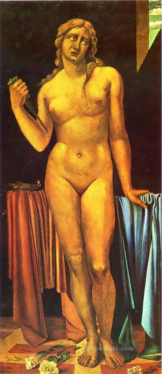 lucrecia 1922 Giorgio de Chirico Metaphysical surrealism Oil Paintings